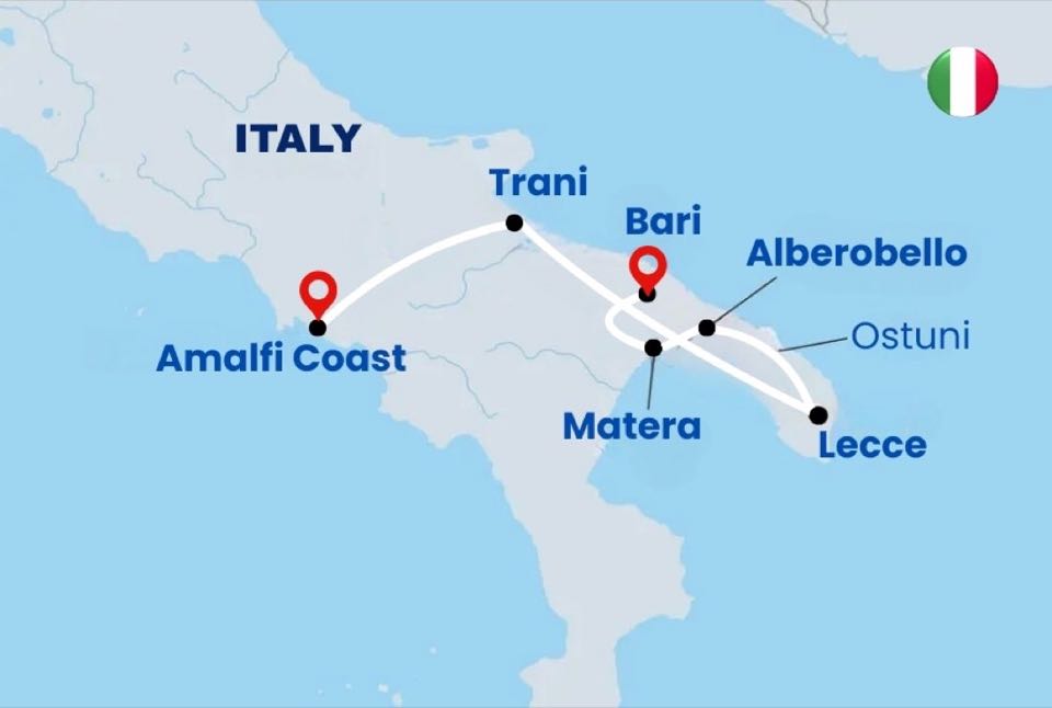 Italy's Hidden Treasure 09Nights 10Days